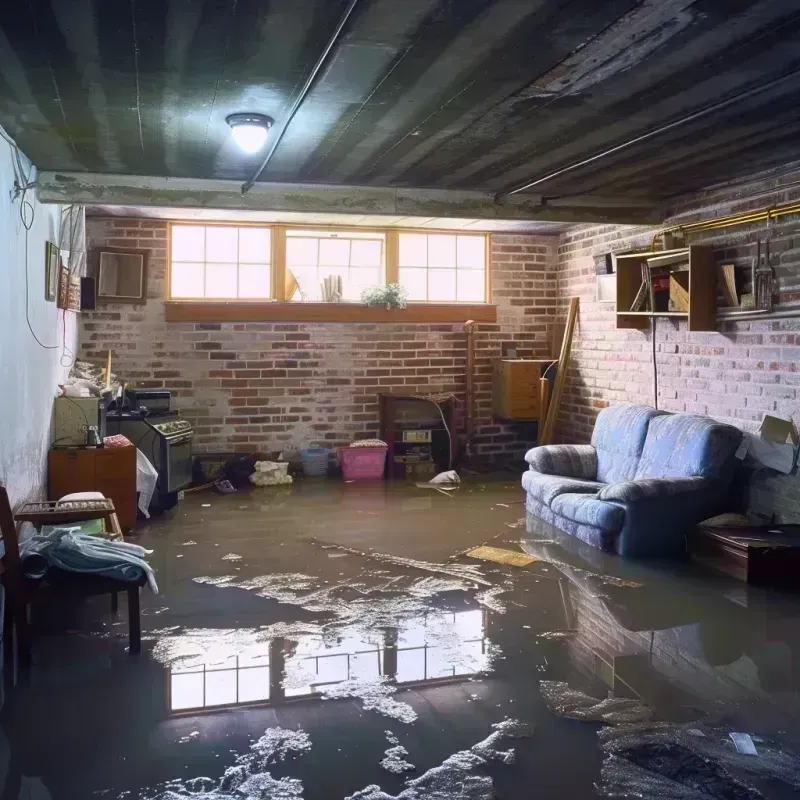 Flooded Basement Cleanup in Shell Valley, ND